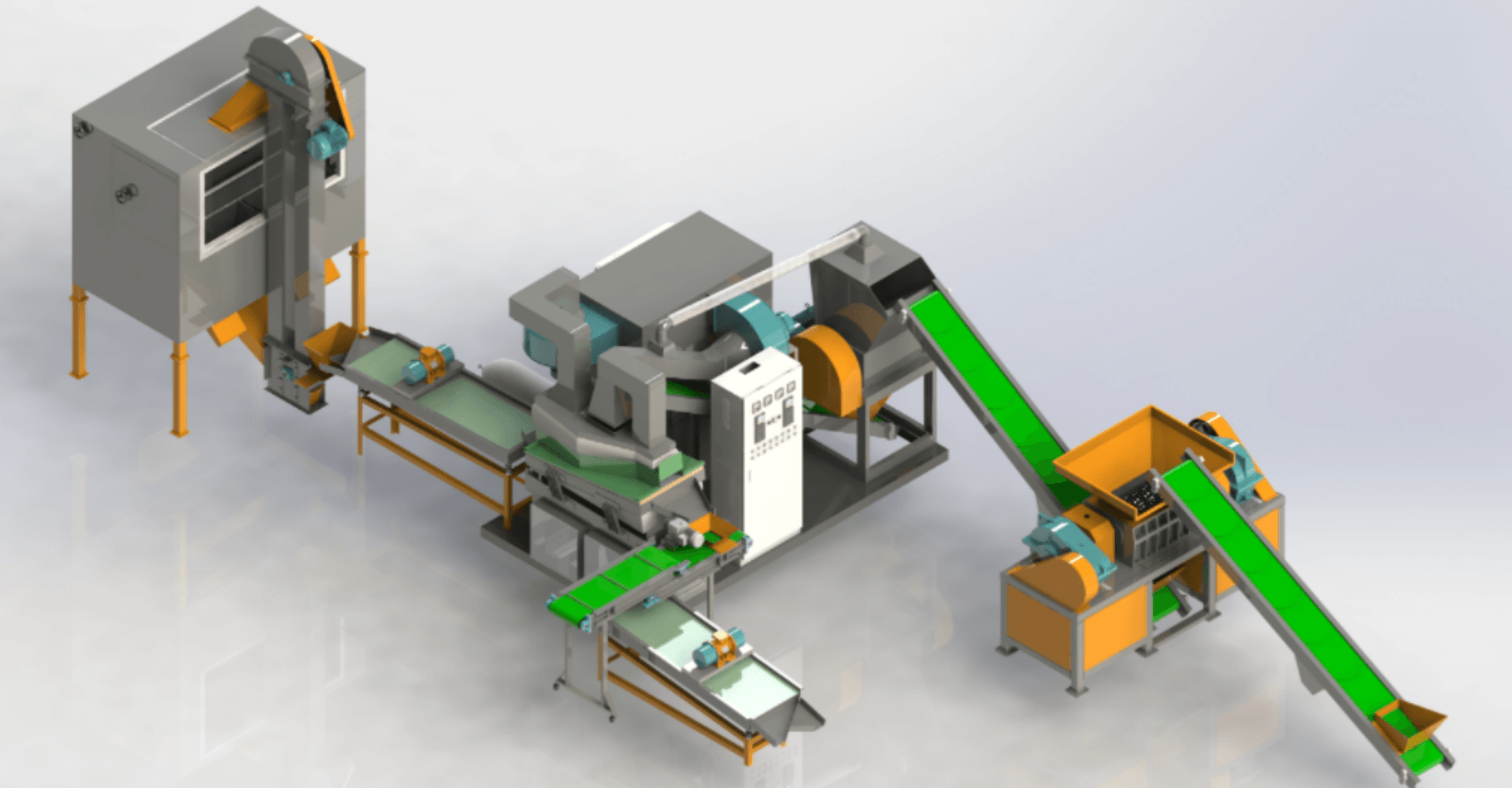 Scrap Wires Recycling Line