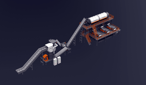 Scrap Aluminum recycling line