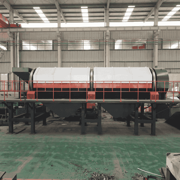 GTS Series Trommel Screen Rotary Drum Screener for Recycling