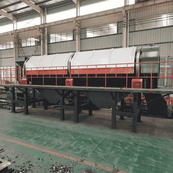 GTS Series Trommel Screen Rotary Drum Screener for Recycling