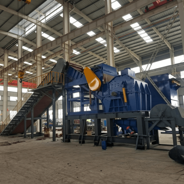 SCL600 1600kW Heavy Duty Scrap Steel Shredder for Metal Recycling
