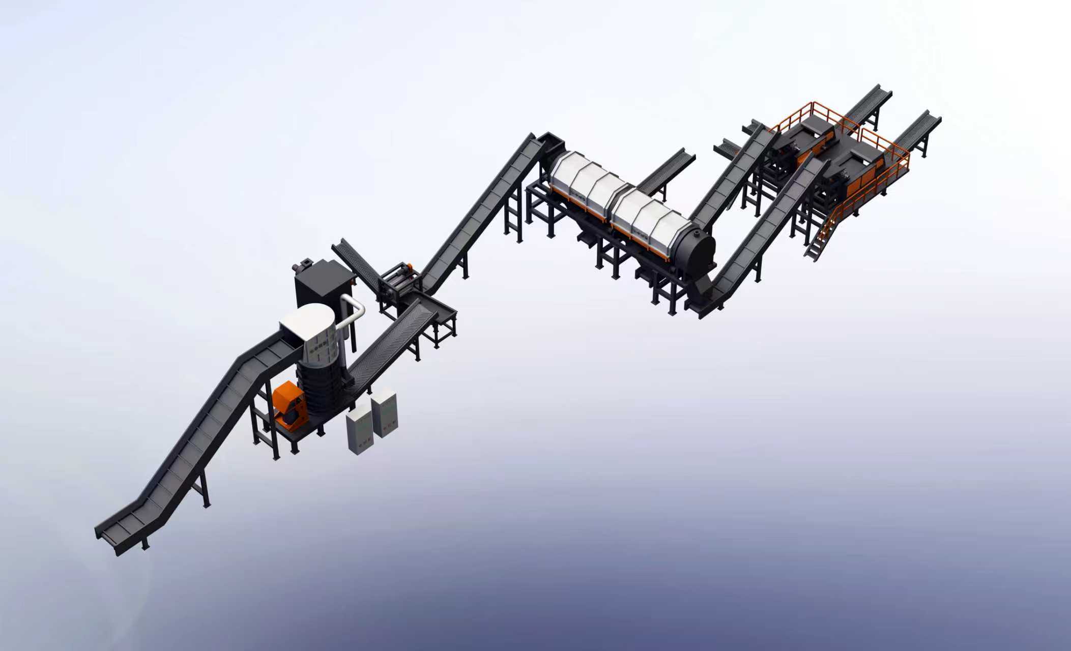 Waste Aluminum Recycling Line