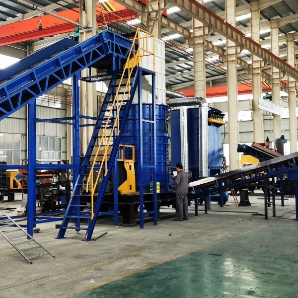 VSC41600 250-315kW Large UBC Aluminum Can Shredder Separator